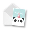 Birthday Card - Cute panda