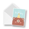Birthday Card - Cute Bear